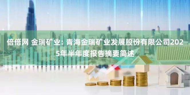 倍倍网 金瑞矿业: 青海金瑞矿业发展股份有限公司2025年半年度报告摘要简述