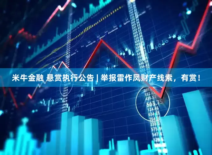 米牛金融 悬赏执行公告 | 举报雷作凤财产线索，有赏！